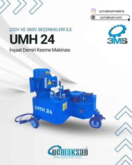 UMH 24 İnşaat Demiri Kesme Makinesi