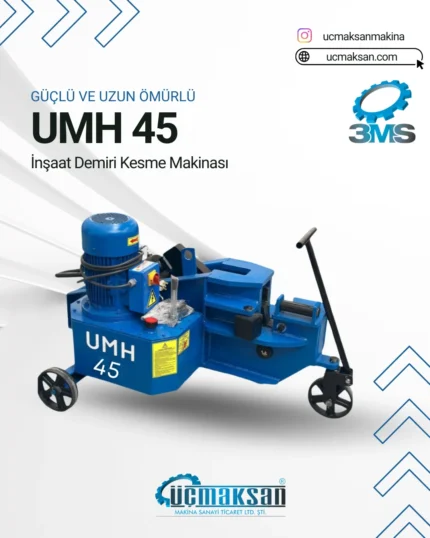UMH 45 İnşaat Demiri Kesme Makinesi
